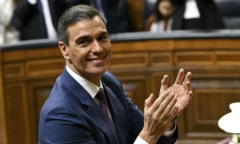 Pedro Sanchez Re Elected As Spanish Prime Minister Political Party