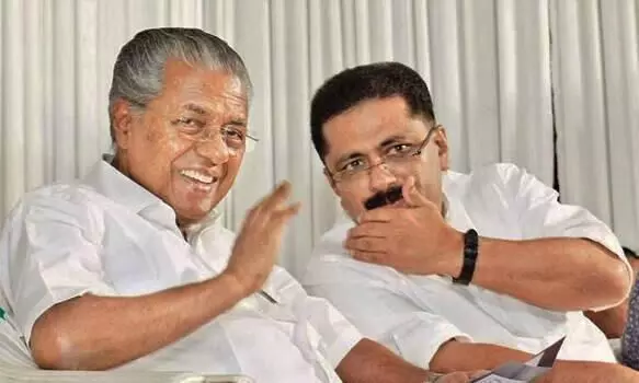 jaleel and pinarayi