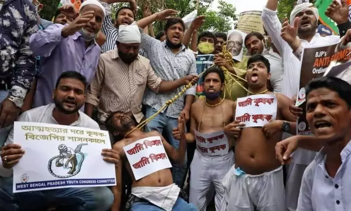 farmers protest