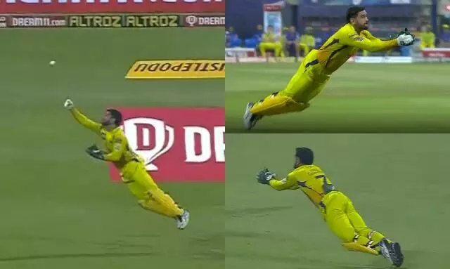 ms dhoni catch