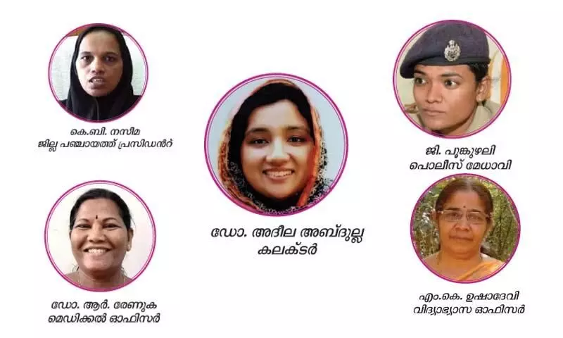 വയനാടിന്​ പെൺകരുത്തി​ൻ തിളക്കം; ഭരണചക്രം തിരിക്കാൻ വനിതകൾ