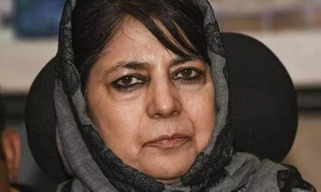 Mehbooba Mufti calls NIA pet agency of BJP