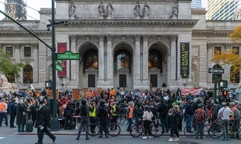 Protest In New York