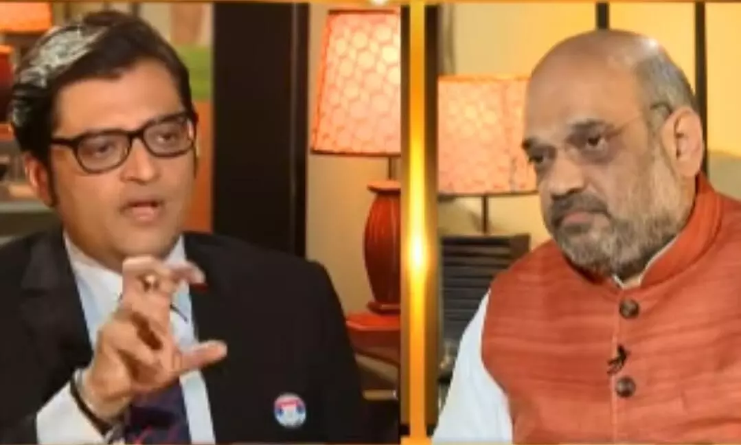 arnab and amit shah