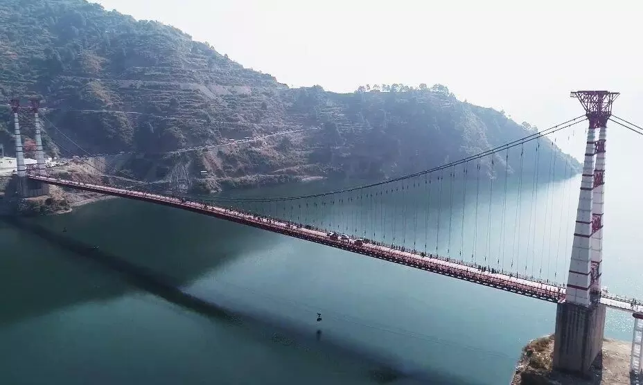 tehri suspension bridge