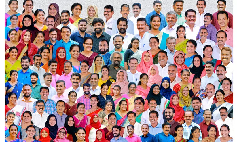 135 സ്ഥാനാർഥികളുടെ ഫോട്ടോ ഷൂട്ടുമായി രാജീവ് സ്​മാർട്ട്