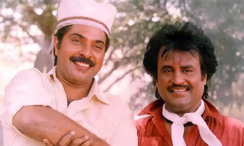 mammootty and rajinikanth