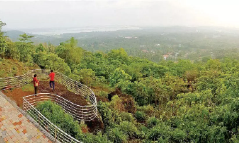 വി​സ്​​മ​യ​ക്കാ​​ഴ്​​ച​യൊ​രു​ക്കി വി​ല​ങ്ങ​ൻ​കു​ന്ന് വി​ളി​ക്കു​ന്നു