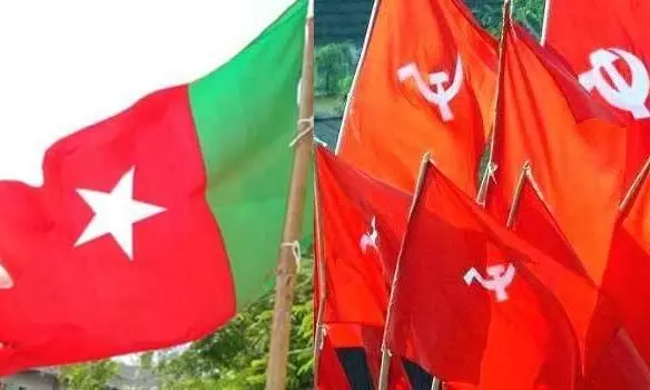 CPM- SDPI alliance, congress protest