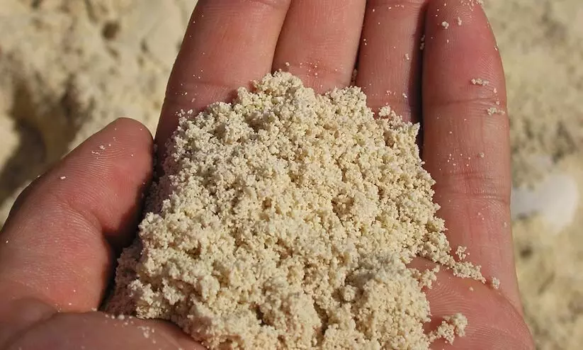 Sand in Hand