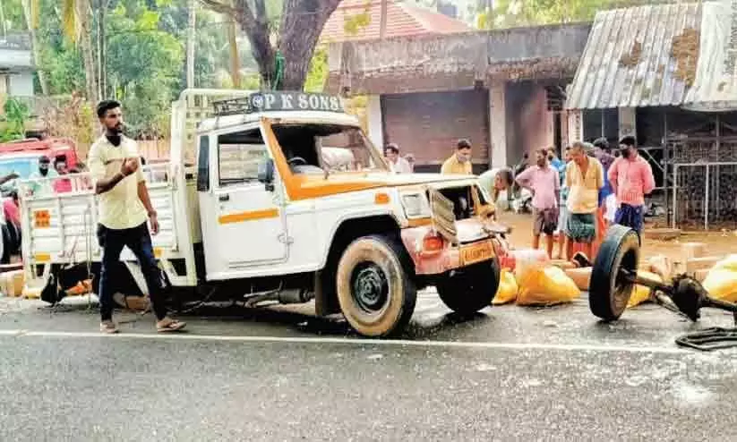 lorry accident in chavakkadu