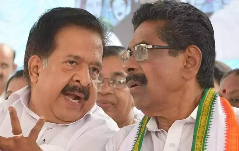 Ramesh chennithala and mullappaly ramachandran