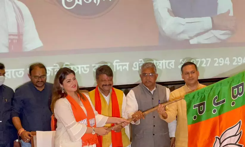 Bengali Actor Srabanti Chatterjee Joins BJP
