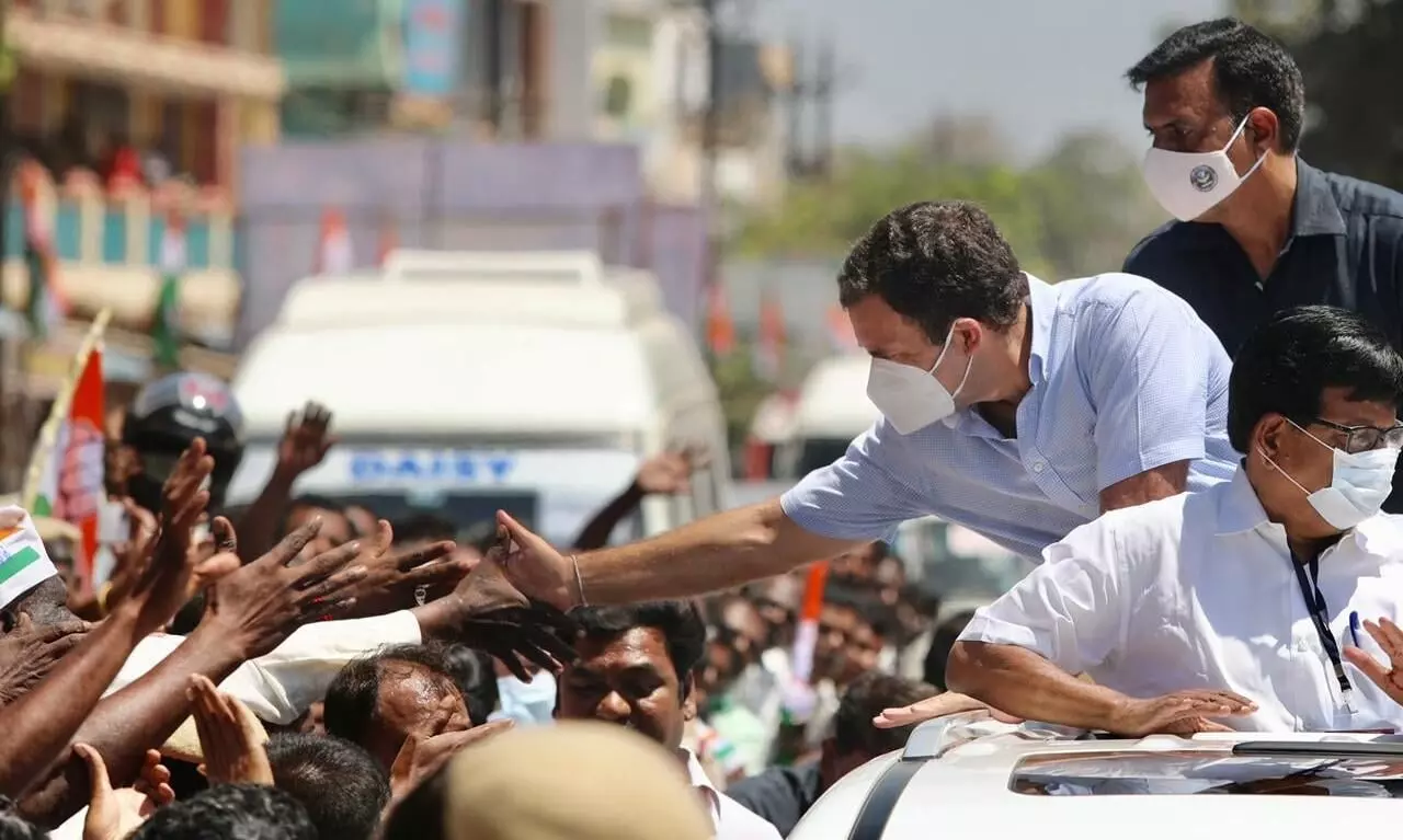 Rahul Gandhi Election Campaigning