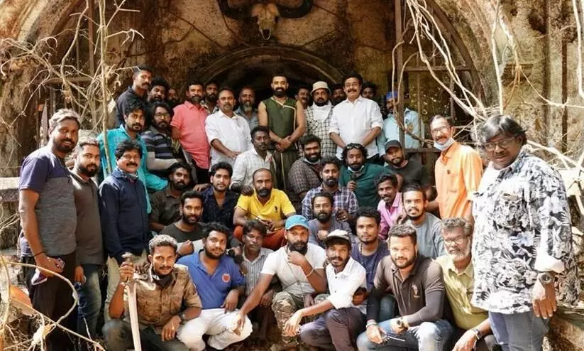 Pathonpatham Nootandu Shooting Progress