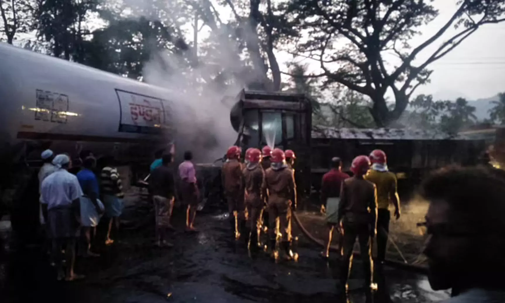 palakkad tanker fire