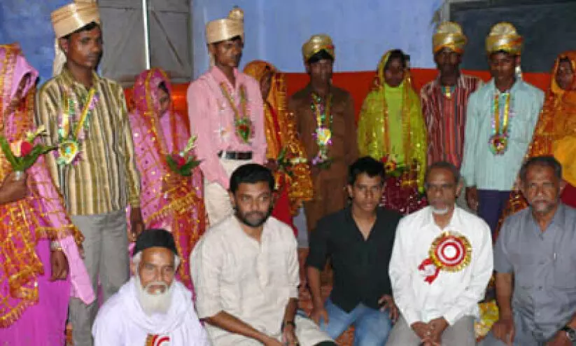 KA Siddique hassan In mass marriage function