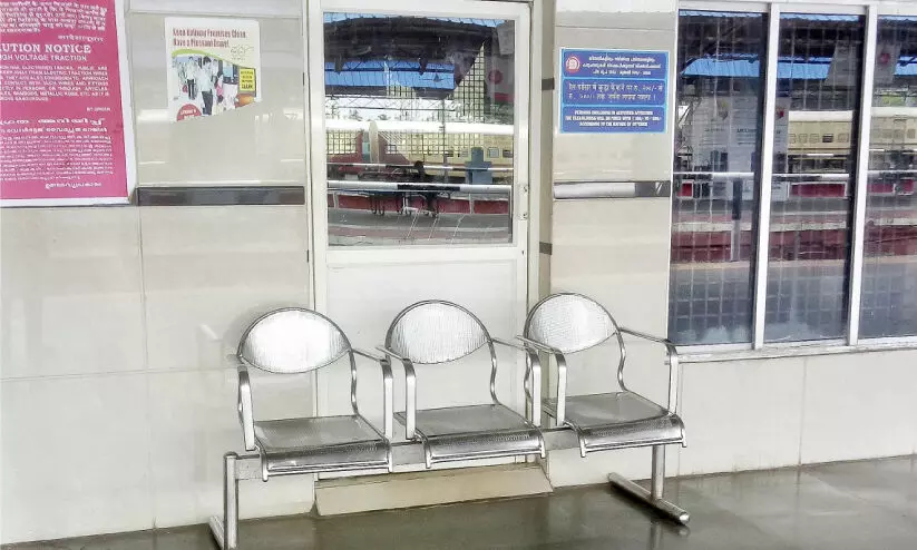 kollam rly station toilet