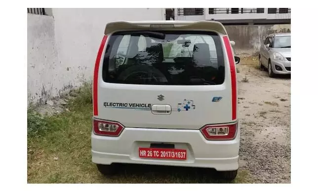 Upcoming Maruti Suzuki WagonR EV in Production Ready