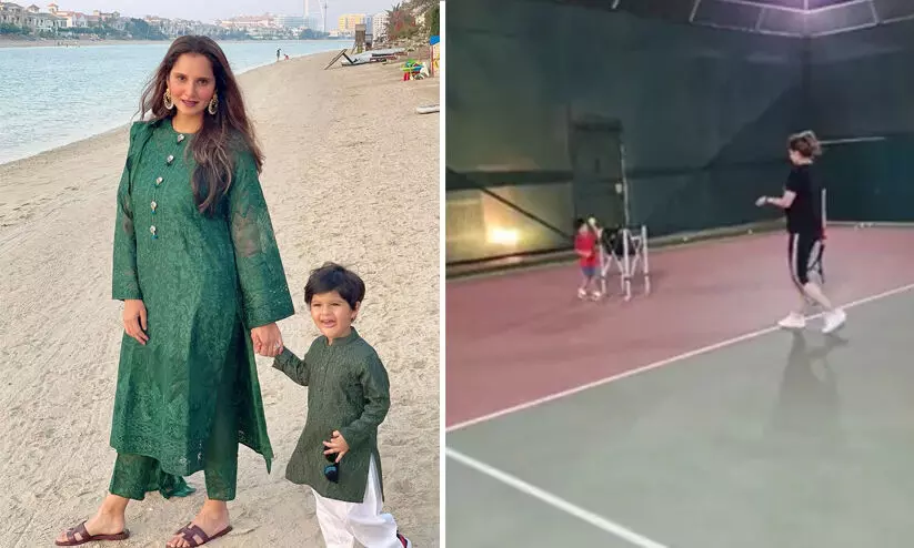 sania mirza son coaching