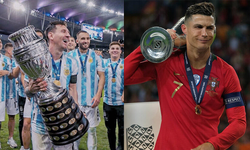 July 10 Messi And Cristiano S Day There Is A Reason Cristiano Ronaldo And Lionel Messi Won The First International Trophy Of Career On The Same Day Newsy Today