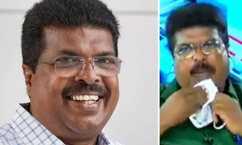 അത് എനിക്ക് പറ്റിയ ഒരു തെറ്റാണ്; മാസ്​ക്​ കൊണ്ട്​ മുഖം തുടച്ചതിൽ ഖേദം പ്രകടിപ്പിച്ച്​ ചിത്തരഞജൻ എം.എൽ.എ