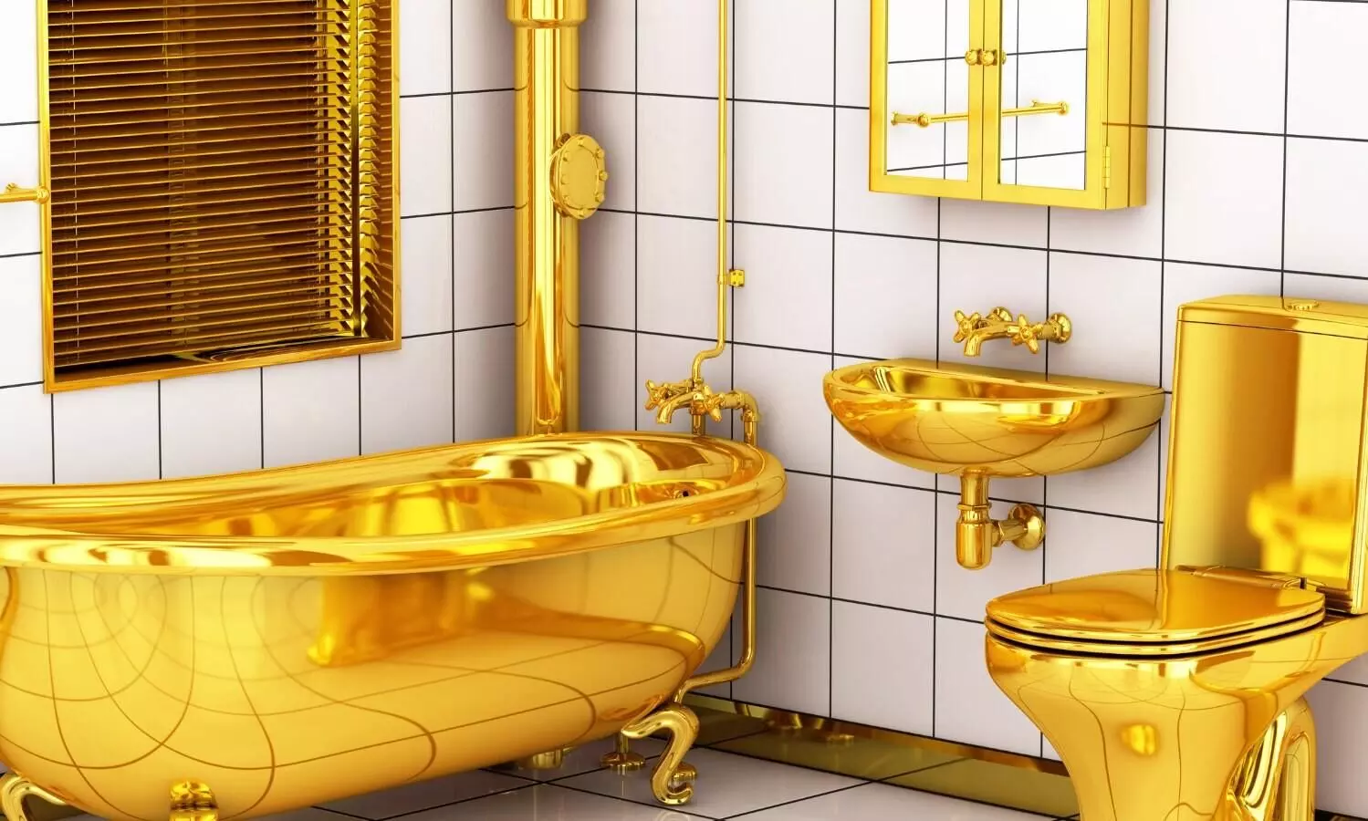 Golden Toilet Steals the Show During Bribery Probe in Russian