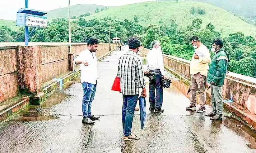 മുല്ലപ്പെരിയാർ അണക്കെട്ടിൽ ഭൂകമ്പമാപിനി സ്ഥാപിക്കാൻ കേന്ദ്രസംഘത്തി​െൻറ പരിശോധന