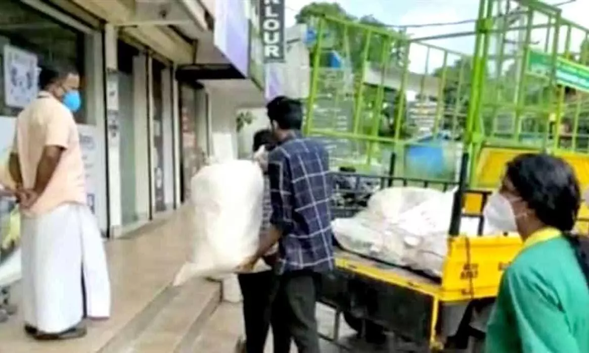 chottanikkara super market waste