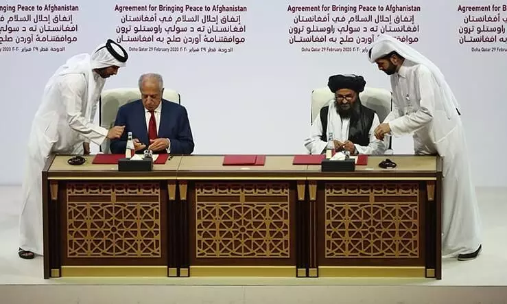 Doha Agreement taliban usa