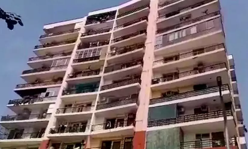 The Class 7 girl Falls To Death From 9th Floor Trying To Save Puppy