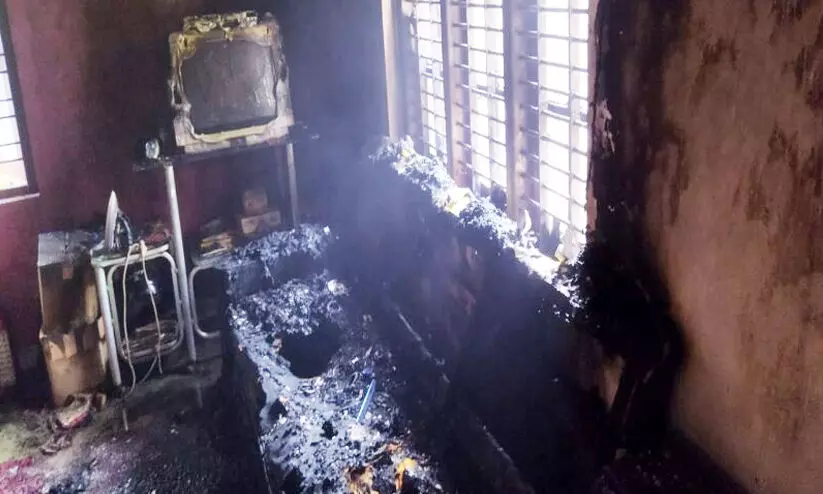 Varkala suicide fire