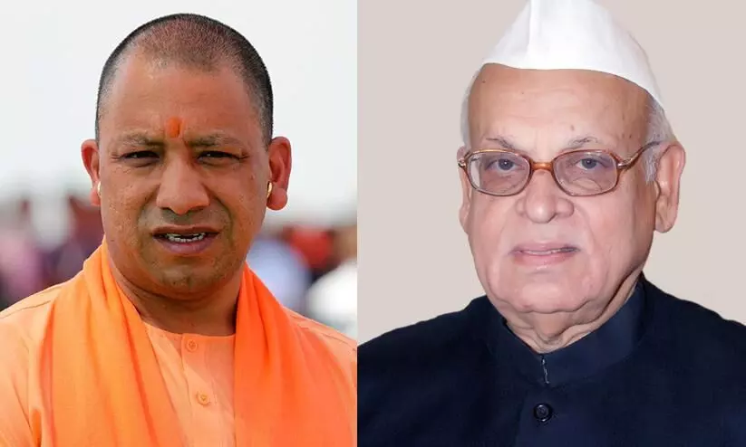 Yogi Adityanath and Aziz Qureshi