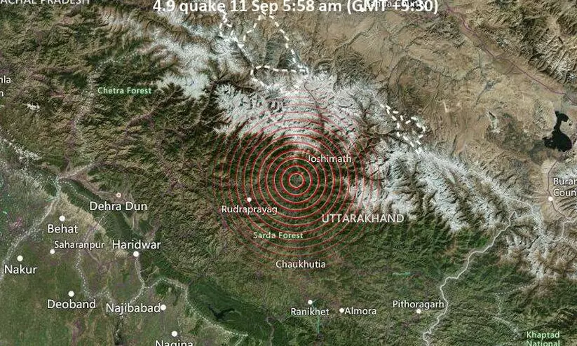 Uttarakhand earthquake