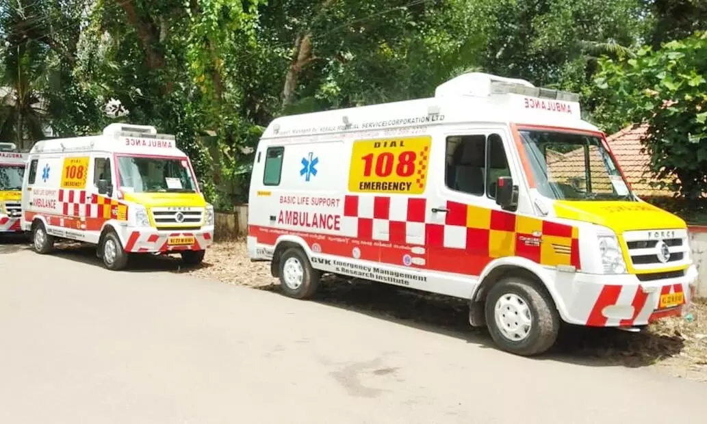 covid third wave Kerala Ambulance Network for Injured Victims