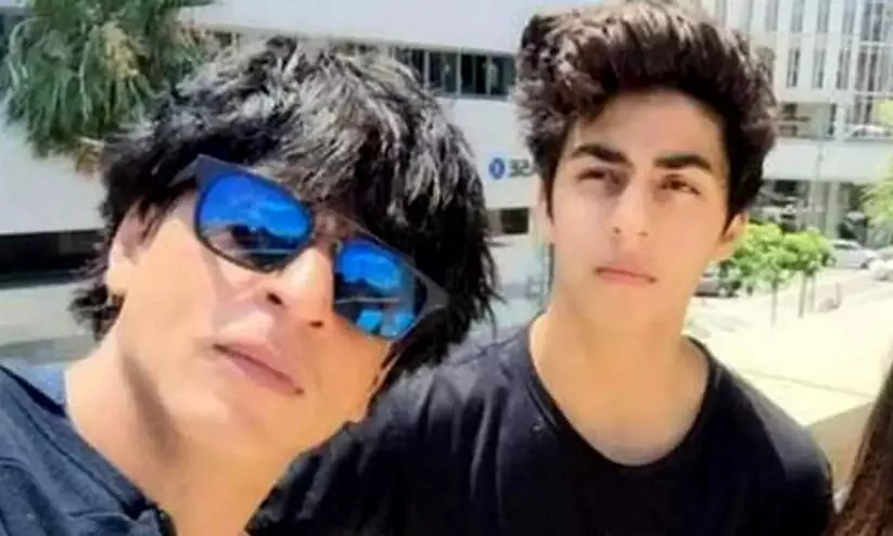 Shah Rukh Khan and son Aryan Khan