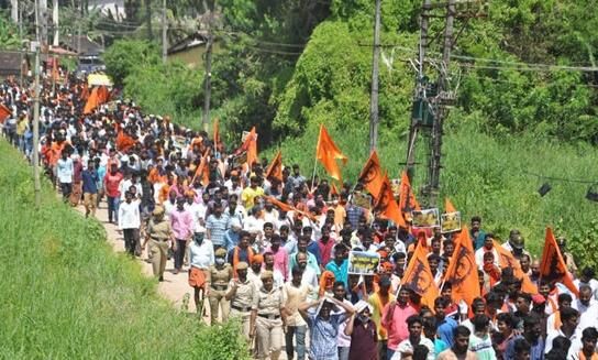 മുഹമ്മദ് നബിക്കെതിരെ അധിക്ഷേപ മുദ്രാവാക്യം; മൂന്നുപേർ അറസ്റ്റിൽ