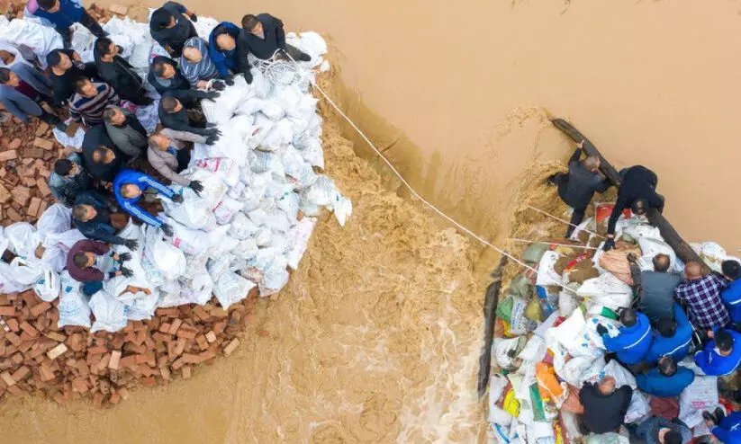 China Shanxi province floods