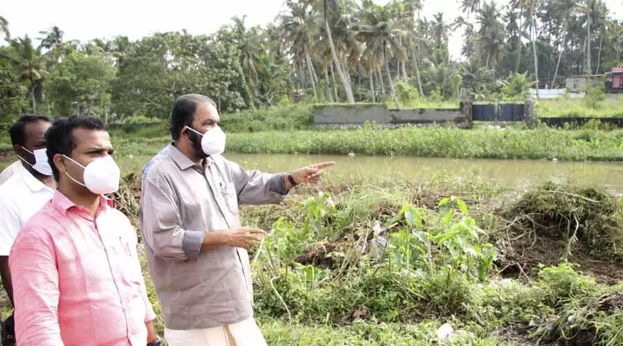 തോട്ടിൽ കാണാതായ അന്തർസംസ്ഥാന തൊഴിലാളിയെ ക​െണ്ടത്താനായില്ല