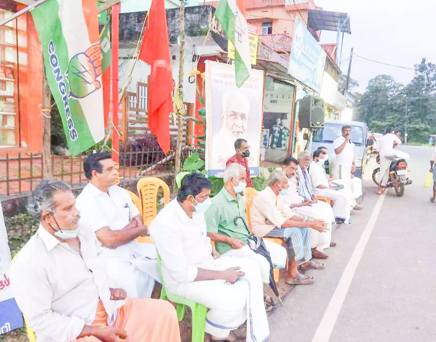 ഇന്ധന വിലവർധനക്കെതിരെ കോൺഗ്രസ് സമരം