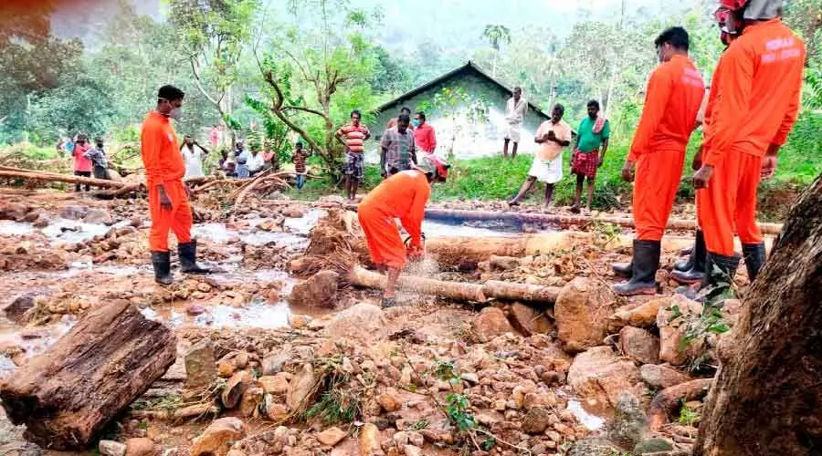 വീണ്ടും ഉരുൾപൊട്ടൽ; ആര്യങ്കാവിലും അച്ചൻകോവിലിലും ആ​ശങ്ക