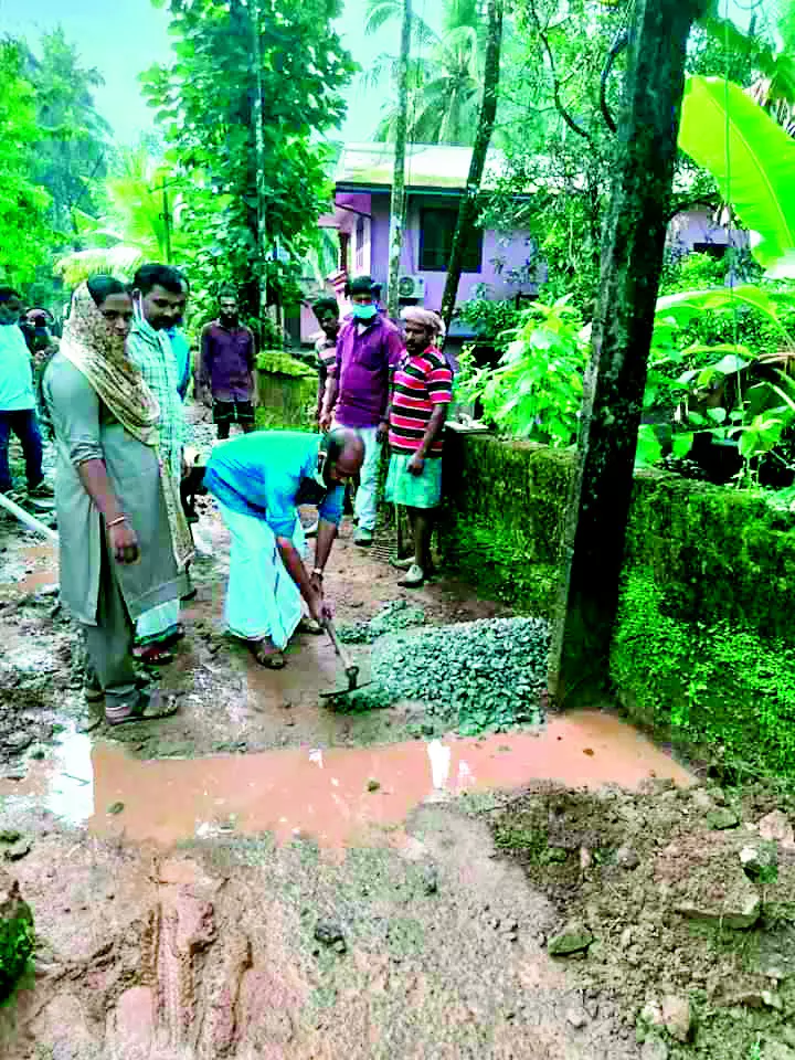 റോഡ് നിർമാണോദ്​ഘാടനം