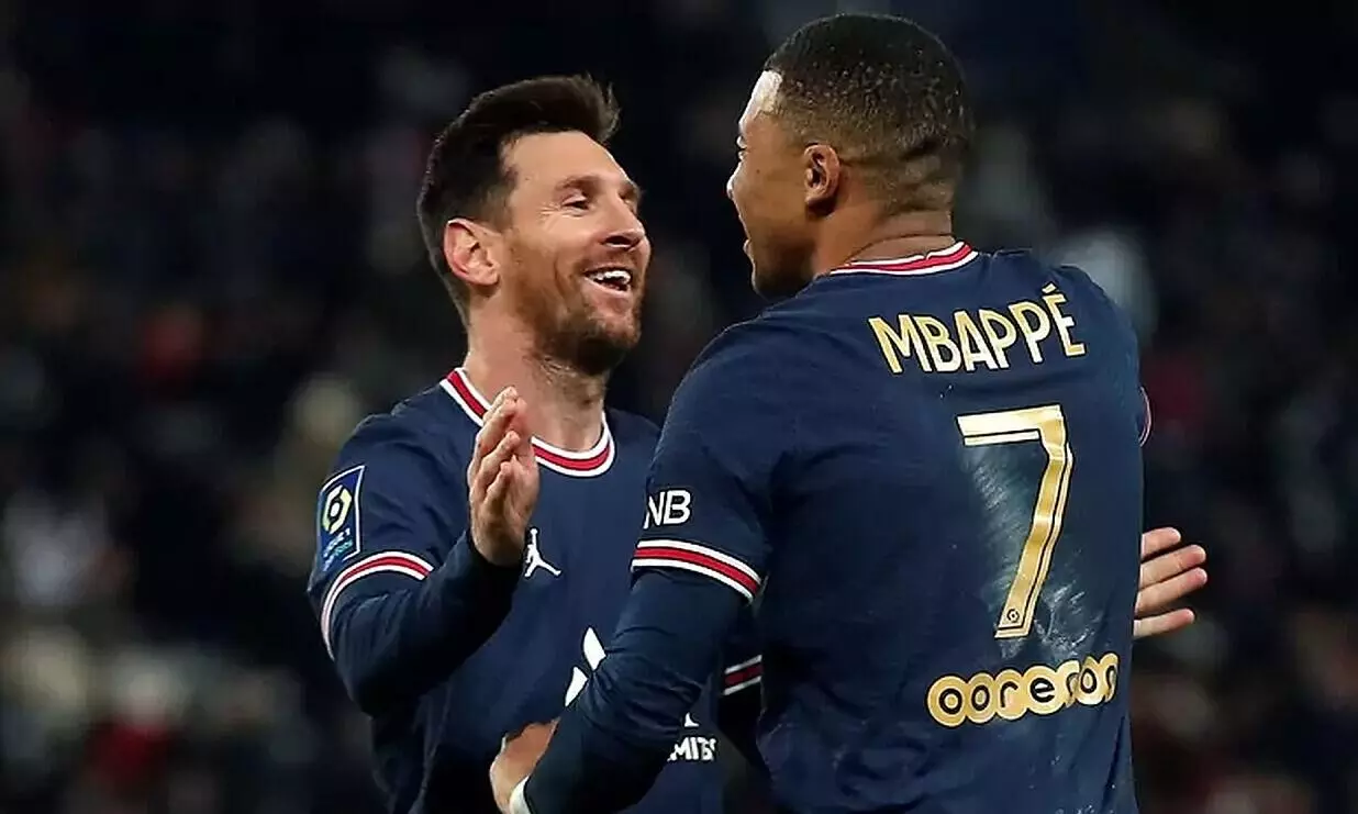 mbappe and messi