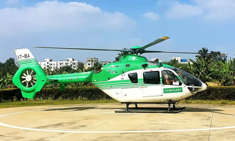 kerala police helicopter