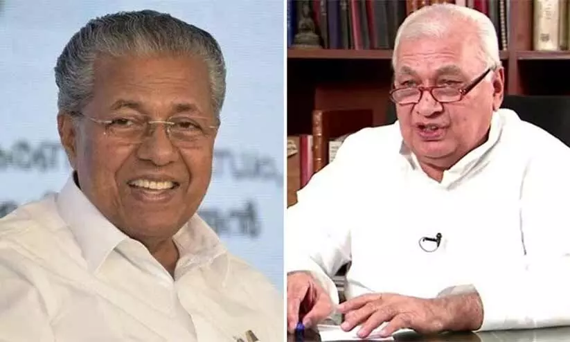 Pinarayi vijayan, Arif muhammed khan