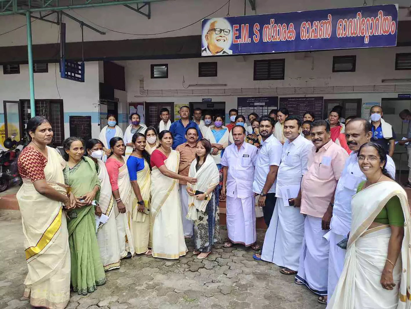 മേഘാലയയിൽ നിന്നെത്തിയ പഠനസംഘം കരുമാലൂരിൽ