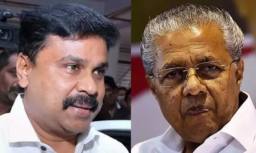 dileep, pinarayi vijayan