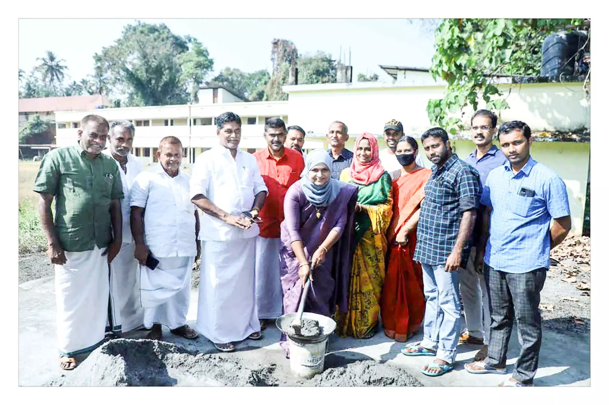 വിശ്രമകേന്ദ്രം നിര്‍മാണോദ്ഘാടനം നടത്തി