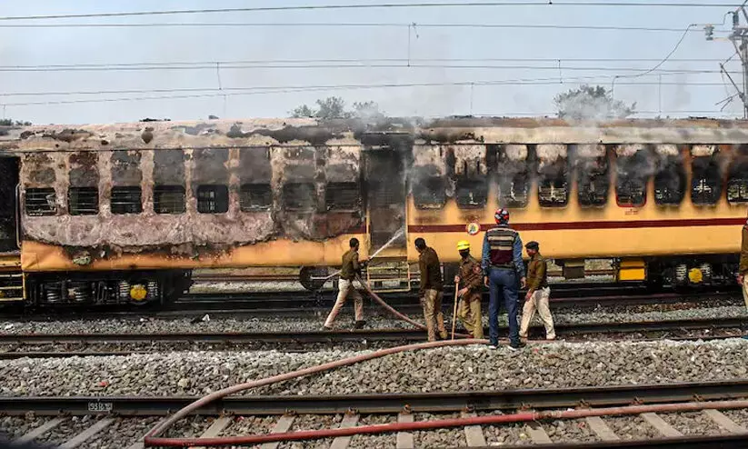 railway board exam protest