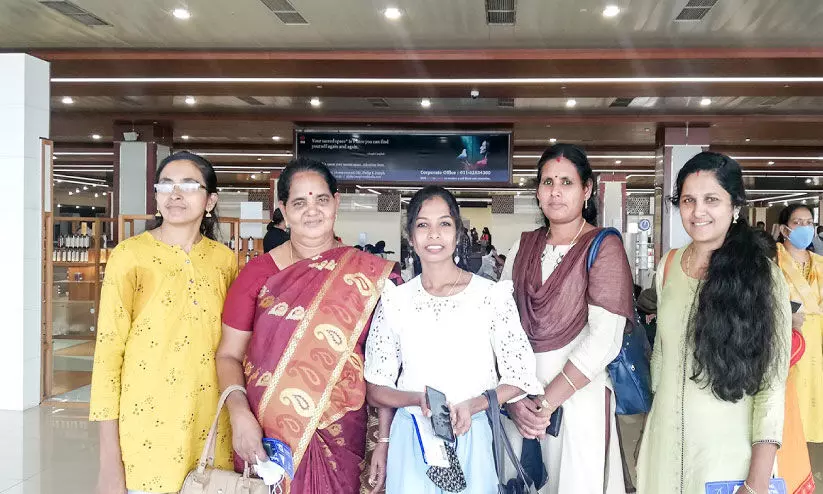 Idukki Haritha Karma Sena members at the UN National Conference